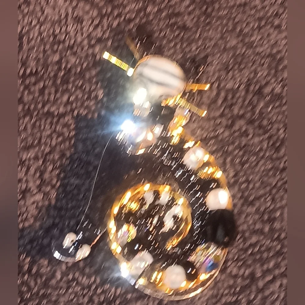 Liztech Silver And Crystal Pin - Picture 13 of 16